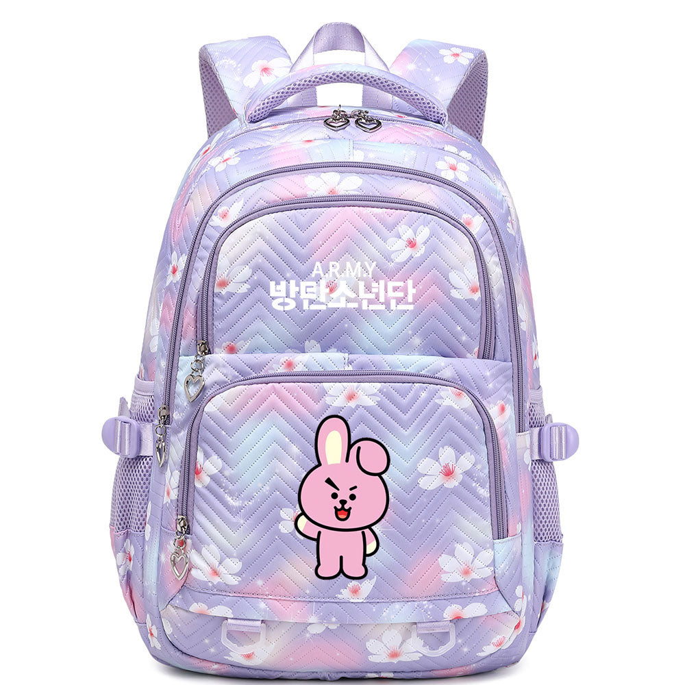 KPOP BTS Cooky Waterproof Backpacks Kids School Bags Teenagers Backpack