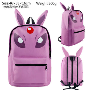 Pokemon Poké Ball Cosplay Backpack School Bag Water Proof