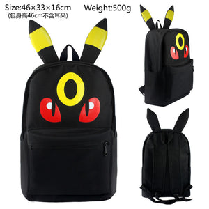 Pokemon Poké Ball Cosplay Backpack School Bag Water Proof