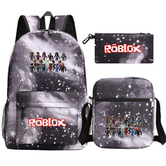2025 Roblox SchoolBag Backpack Shoulder Bag Book Pencil Bags 3pcs Set