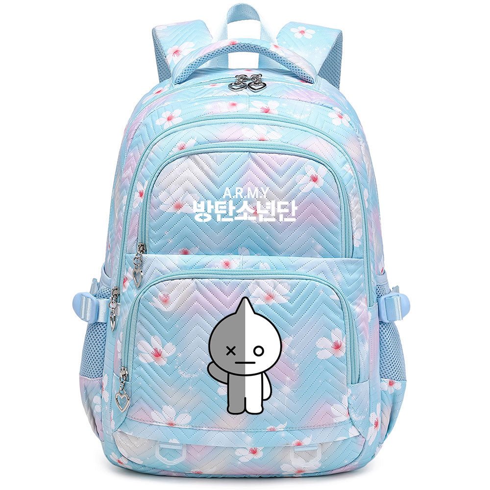 KPOP BTS VAN Waterproof Backpacks Kids School Bags Teenagers Backpack