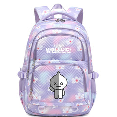 KPOP BTS VAN Waterproof Backpacks Kids School Bags Teenagers Backpack