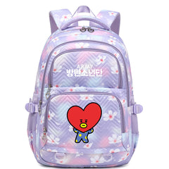 KPOP BTS TATA Waterproof Backpacks Kids School Bags Teenagers Backpack