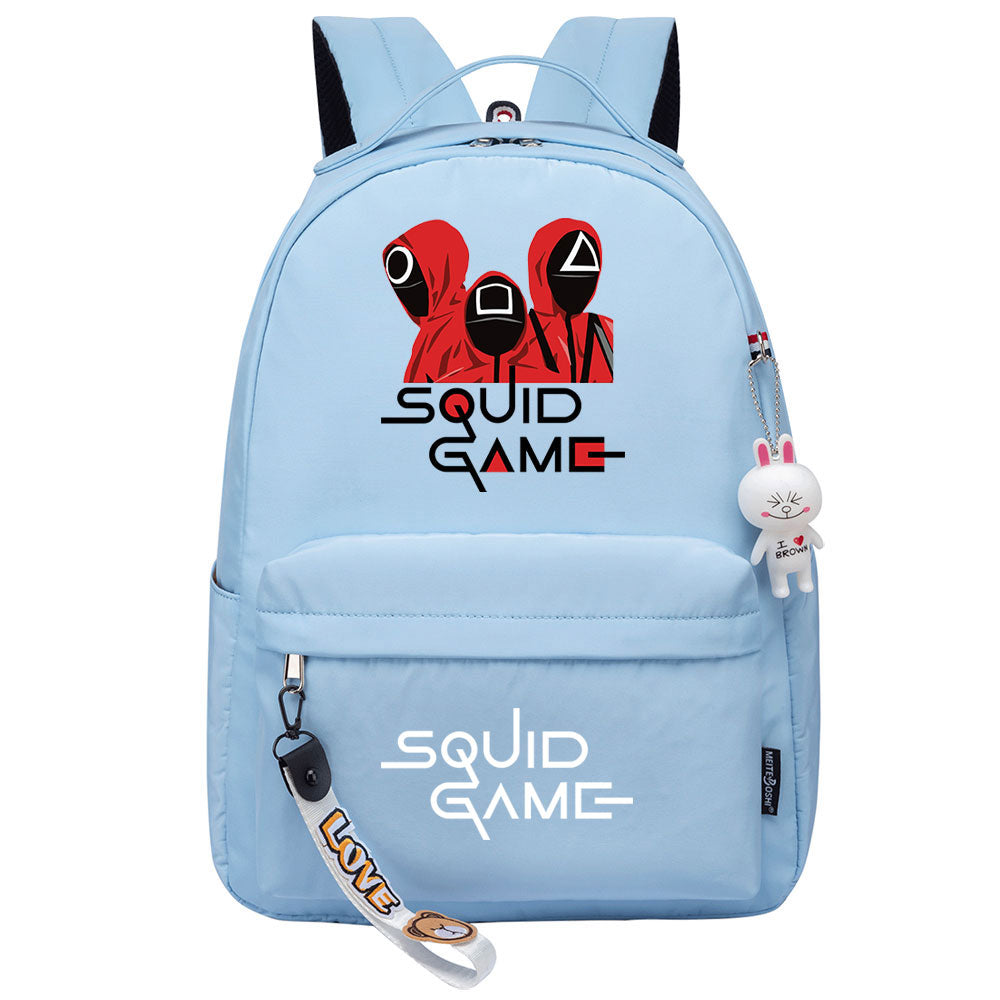 Squid Game Backpack Shoolbag Notebook Bag Gifts for Kids Students