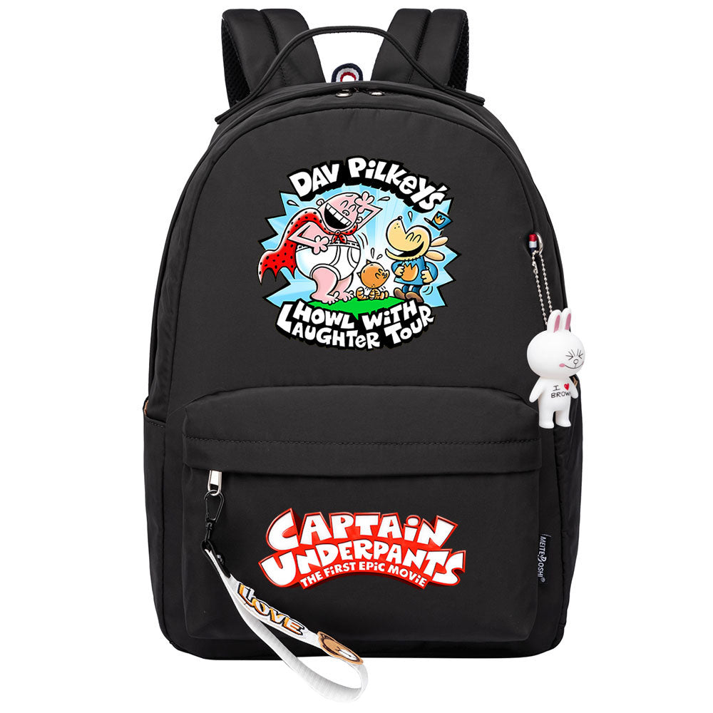 Captain Underpants Backpack Shoolbag Notebook Bag Gifts for Kids Students