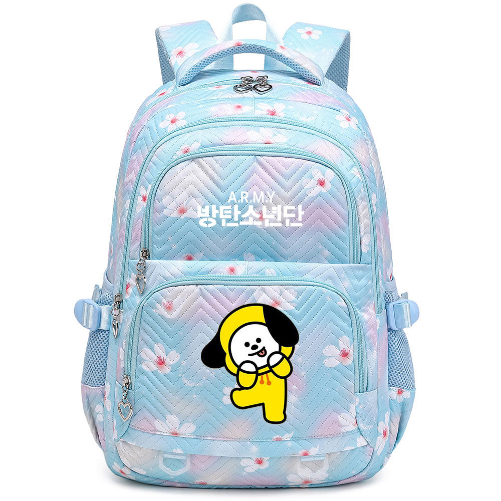 KPOP BTS Chimmy Waterproof Backpacks Kids School Bags Teenagers Backpack