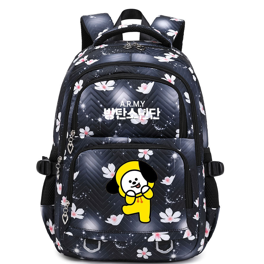 KPOP BTS Chimmy Waterproof Backpacks Kids School Bags Teenagers Backpack