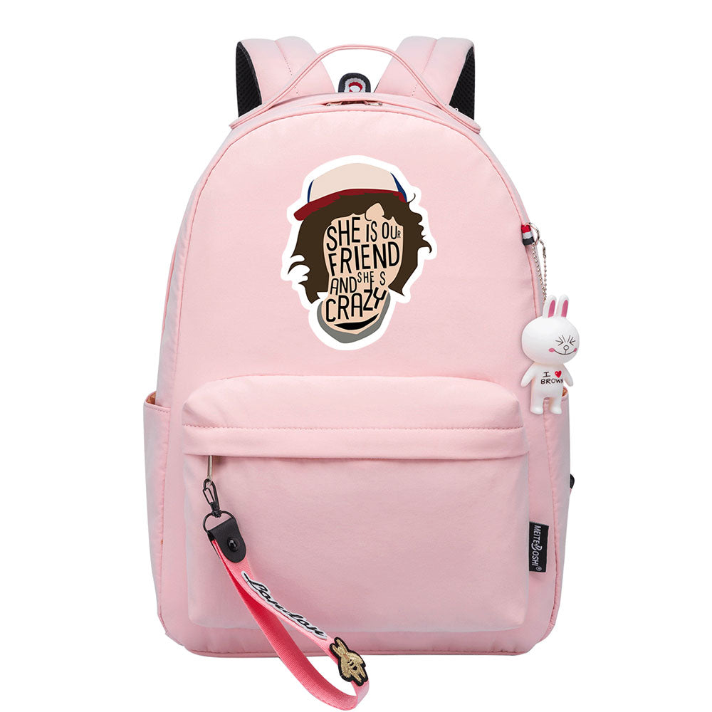 Strangers Things Dustin Henderson Cosplay Backpack School Bag Water Proof