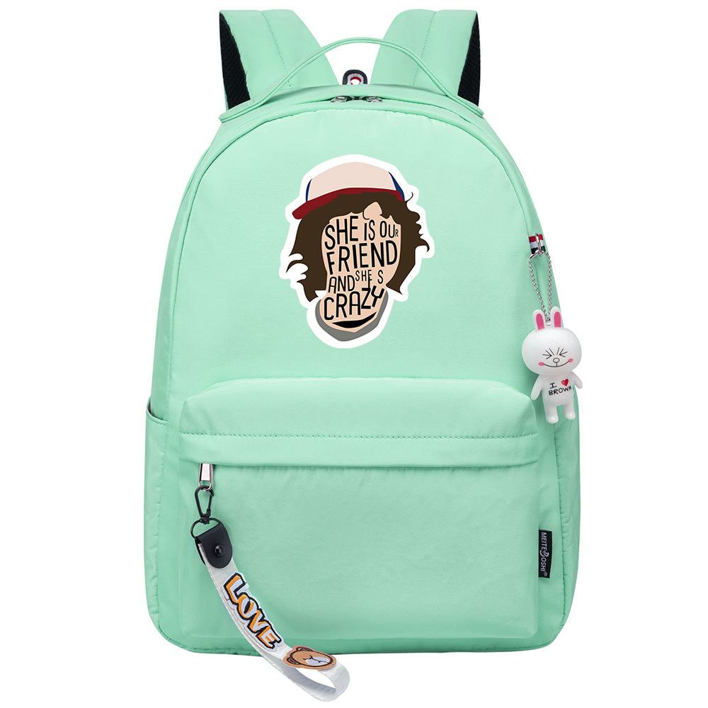 Strangers Things Dustin Henderson Cosplay Backpack School Bag Water Proof