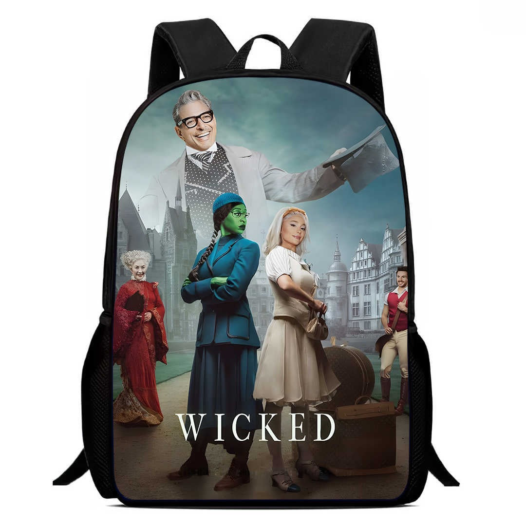 Wicked Part One Backpack School Sports Bag for Kids Boy Girl Kindergarten