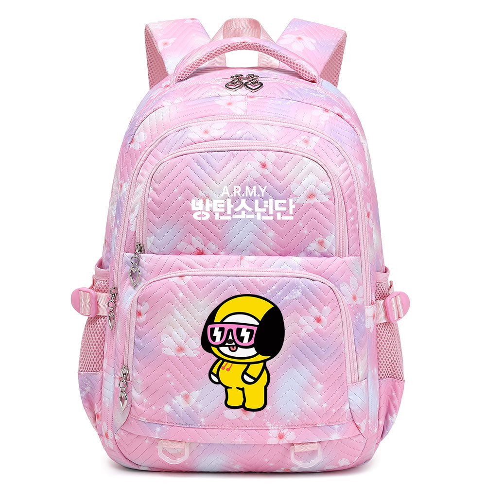 KPOP BTS Chimmy Waterproof Backpacks Kids School Bags Teenagers Backpack