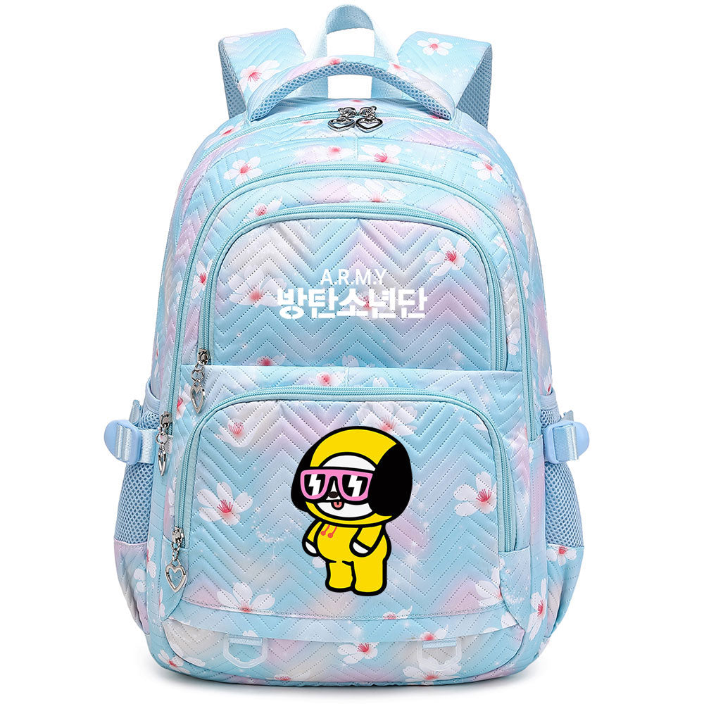 KPOP BTS Chimmy Waterproof Backpacks Kids School Bags Teenagers Backpack