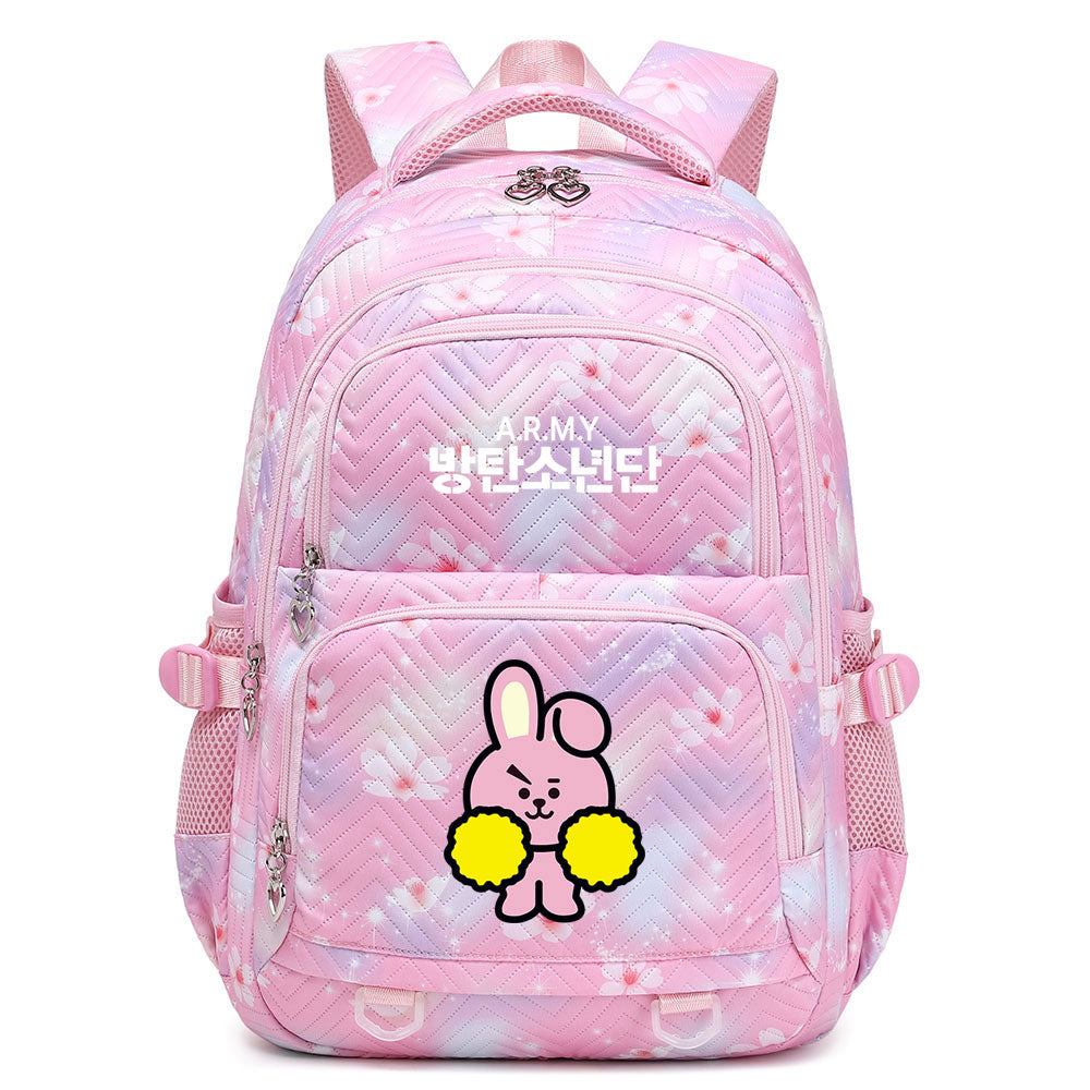 KPOP BTS Cooky Waterproof Backpacks Kids School Bags Teenagers Backpack