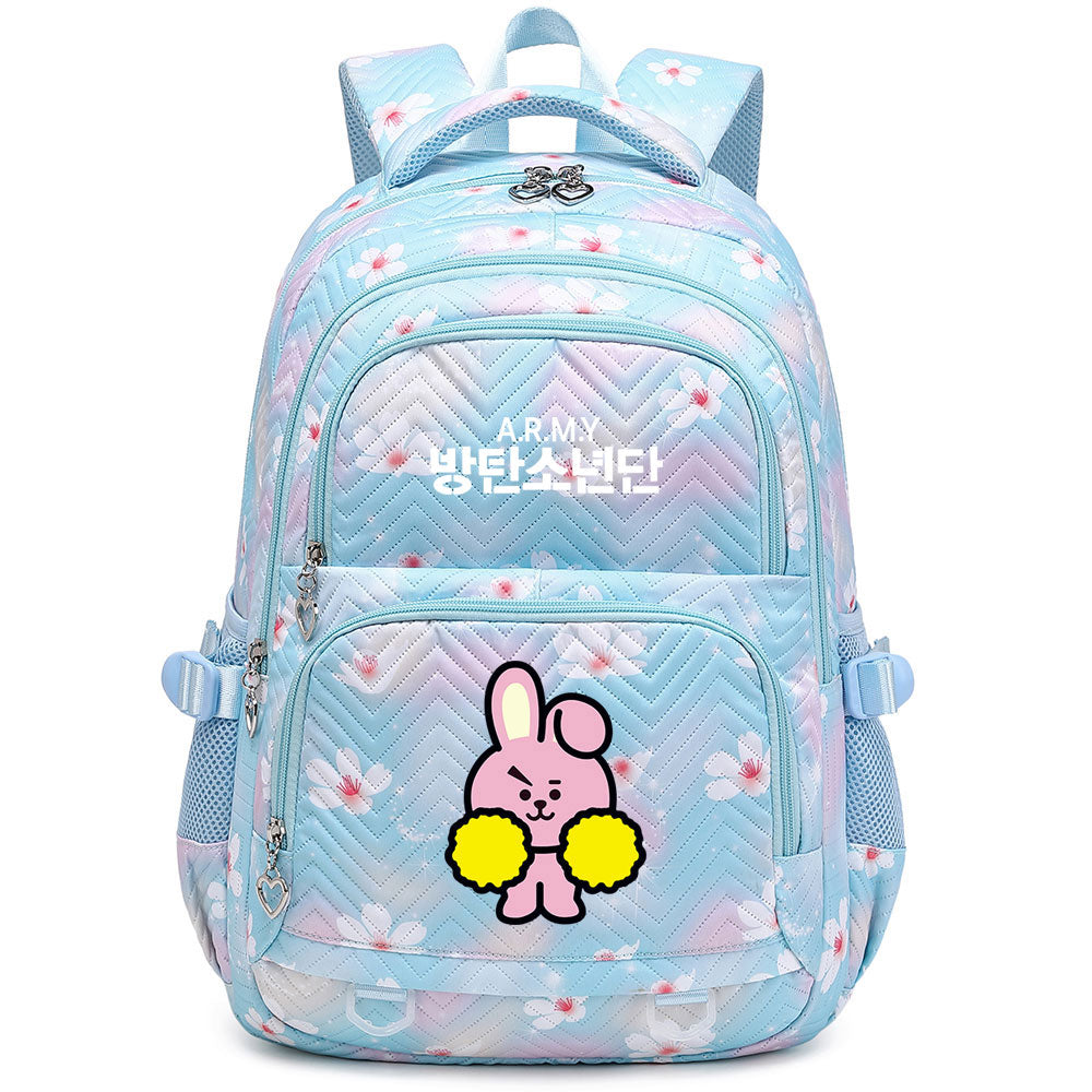 KPOP BTS Cooky Waterproof Backpacks Kids School Bags Teenagers Backpack
