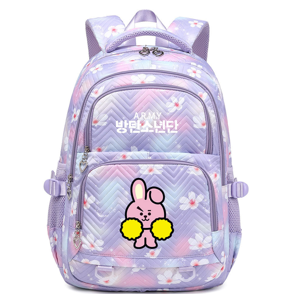 KPOP BTS Cooky Waterproof Backpacks Kids School Bags Teenagers Backpack