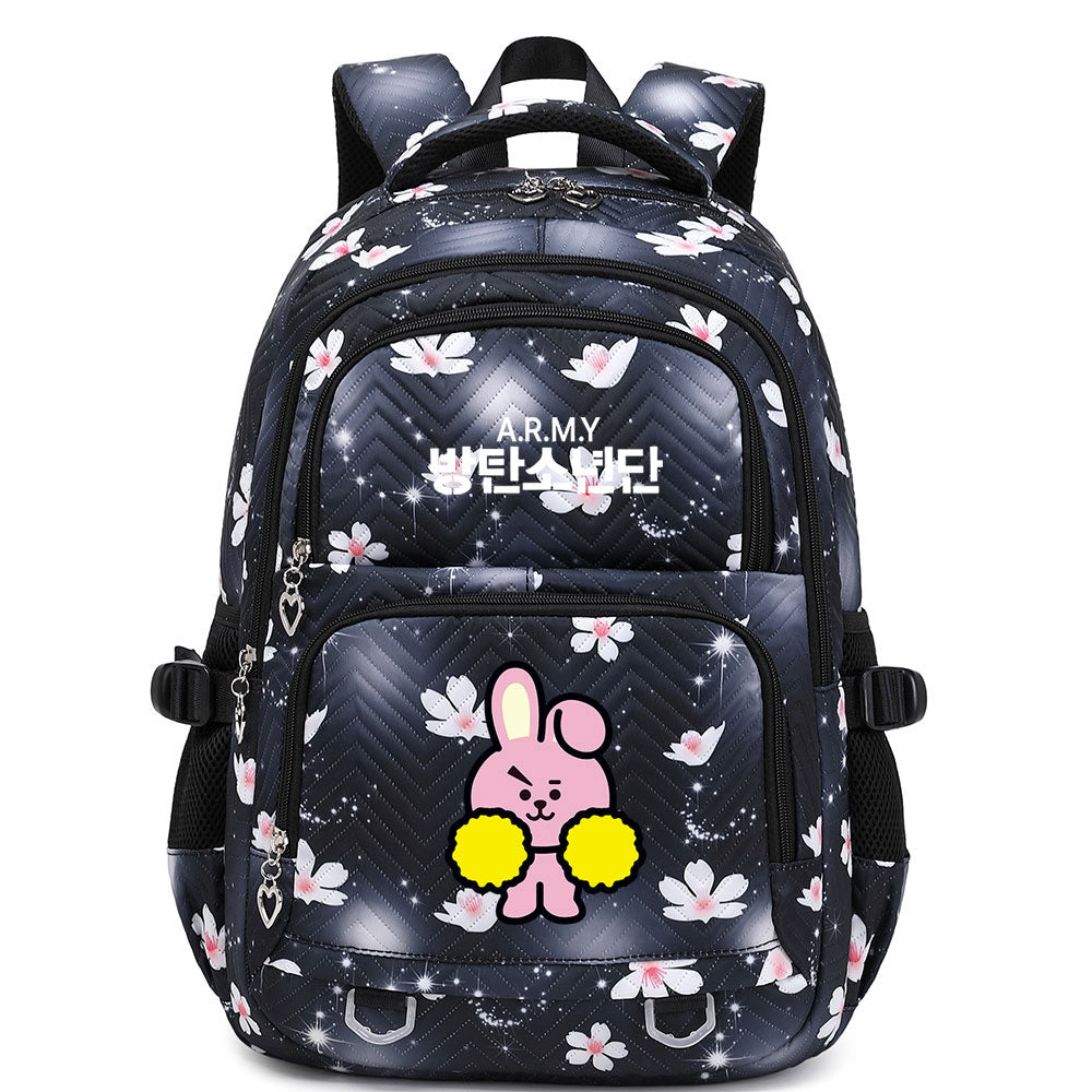 KPOP BTS Cooky Waterproof Backpacks Kids School Bags Teenagers Backpack