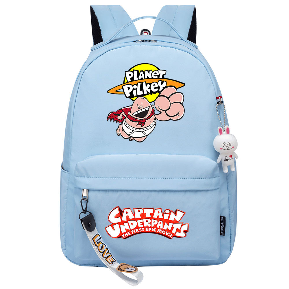 Captain Underpants Backpack Shoolbag Notebook Bag Gifts for Kids Students