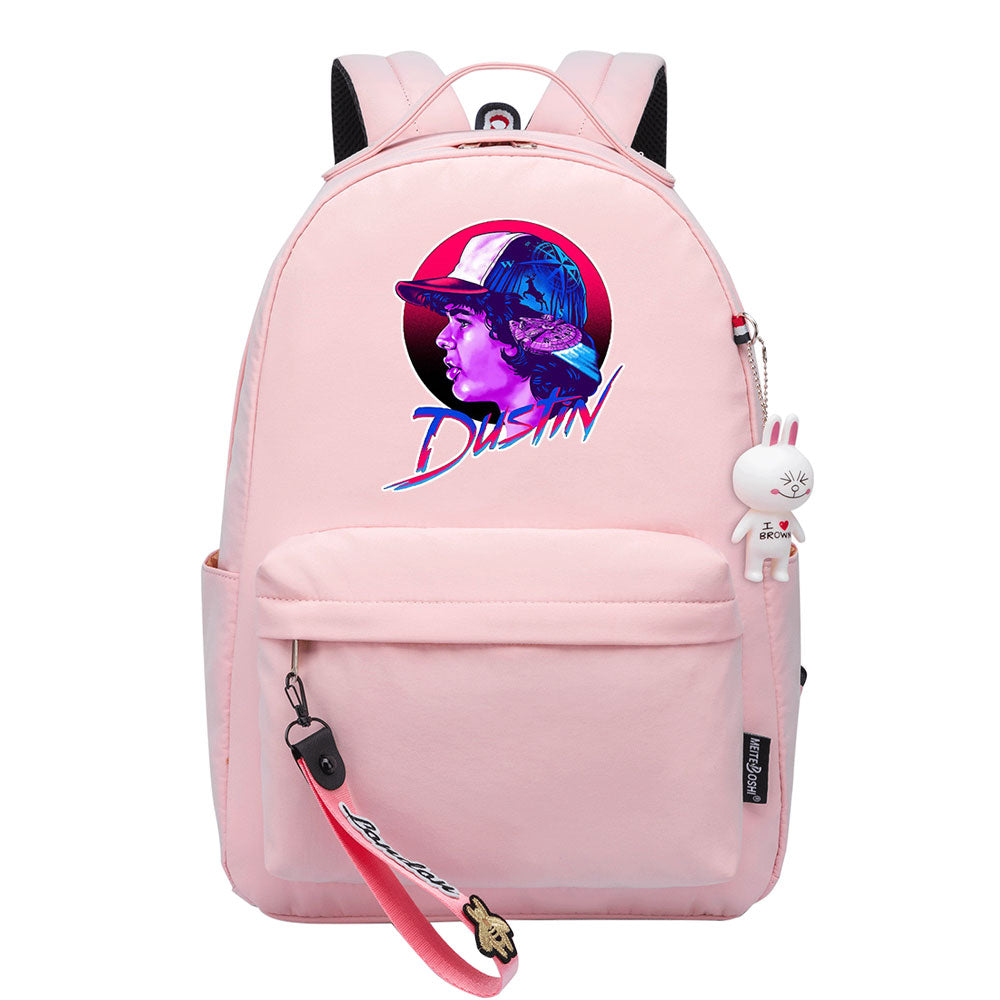 Strangers Things Dustin Henderson Cosplay Backpack School Bag Water Proof