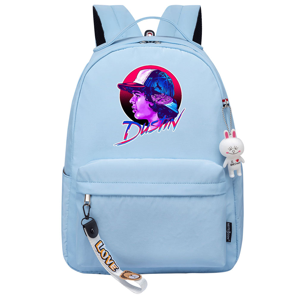 Strangers Things Dustin Henderson Cosplay Backpack School Bag Water Proof