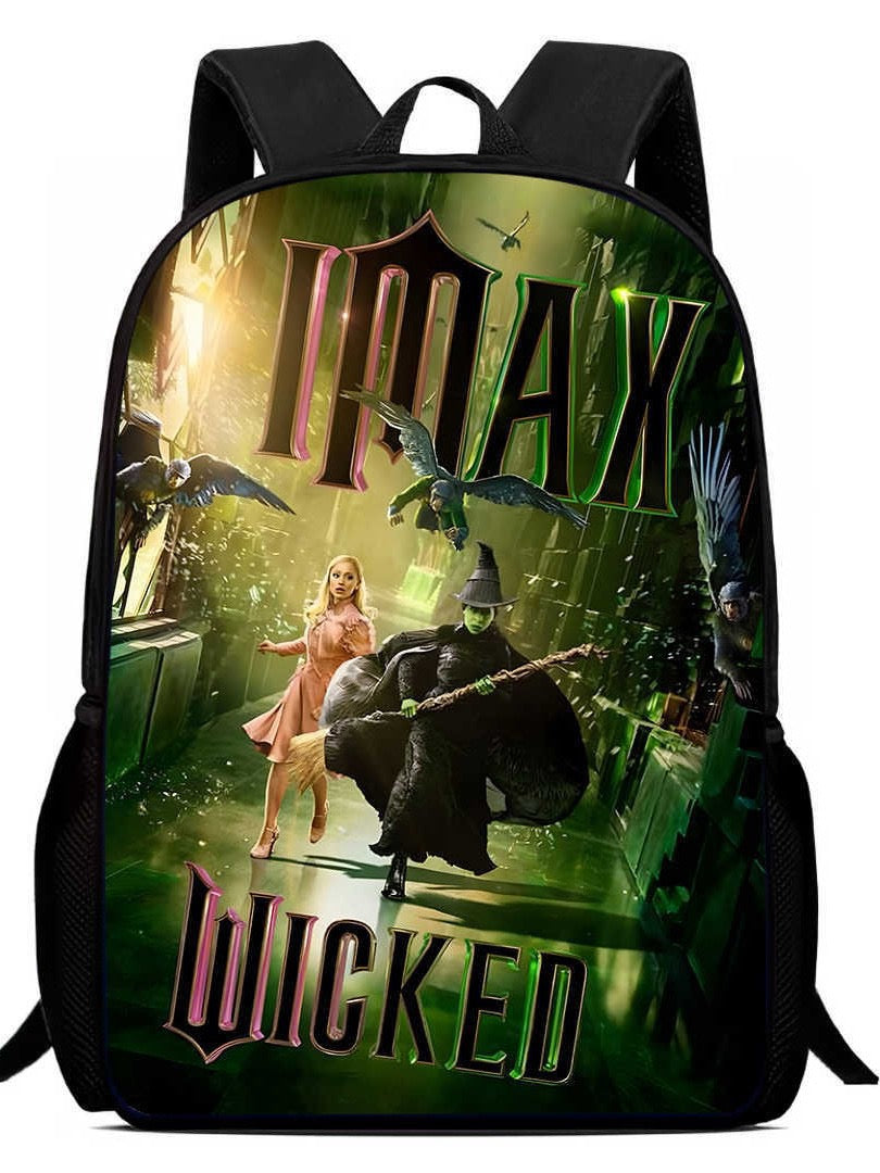 Wicked Part One Backpack School Sports Bag for Kids Boy Girl Kindergarten