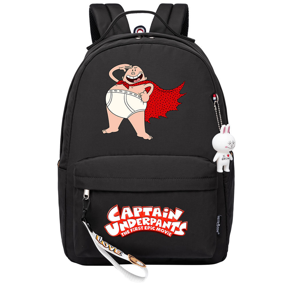 Captain Underpants Backpack Shoolbag Notebook Bag Gifts for Kids Students