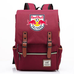 Salzburg Football Club Canvas Travel Backpack School Book Bag