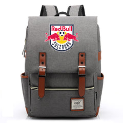 Salzburg Football Club Canvas Travel Backpack School Book Bag