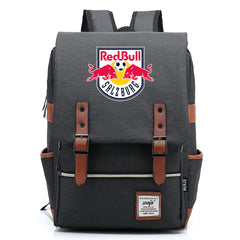 Salzburg Football Club Canvas Travel Backpack School Book Bag