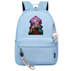 Strangers Things El Cosplay Backpack School Bag Water Proof