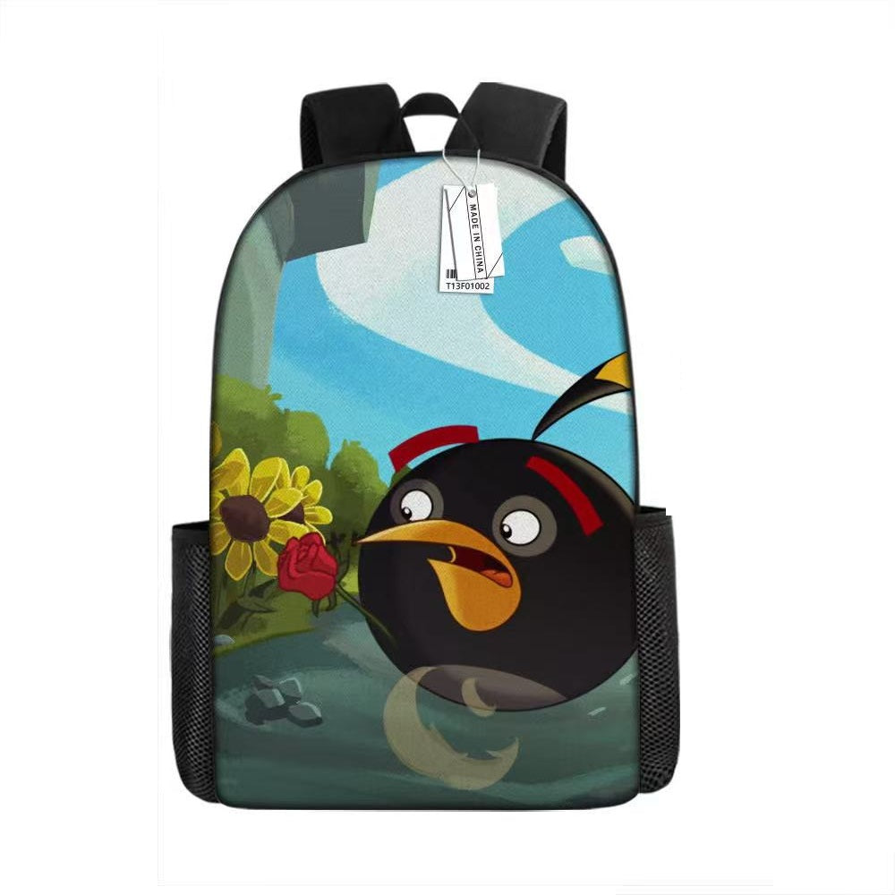 Angry Birds Backpack School Sports Bag