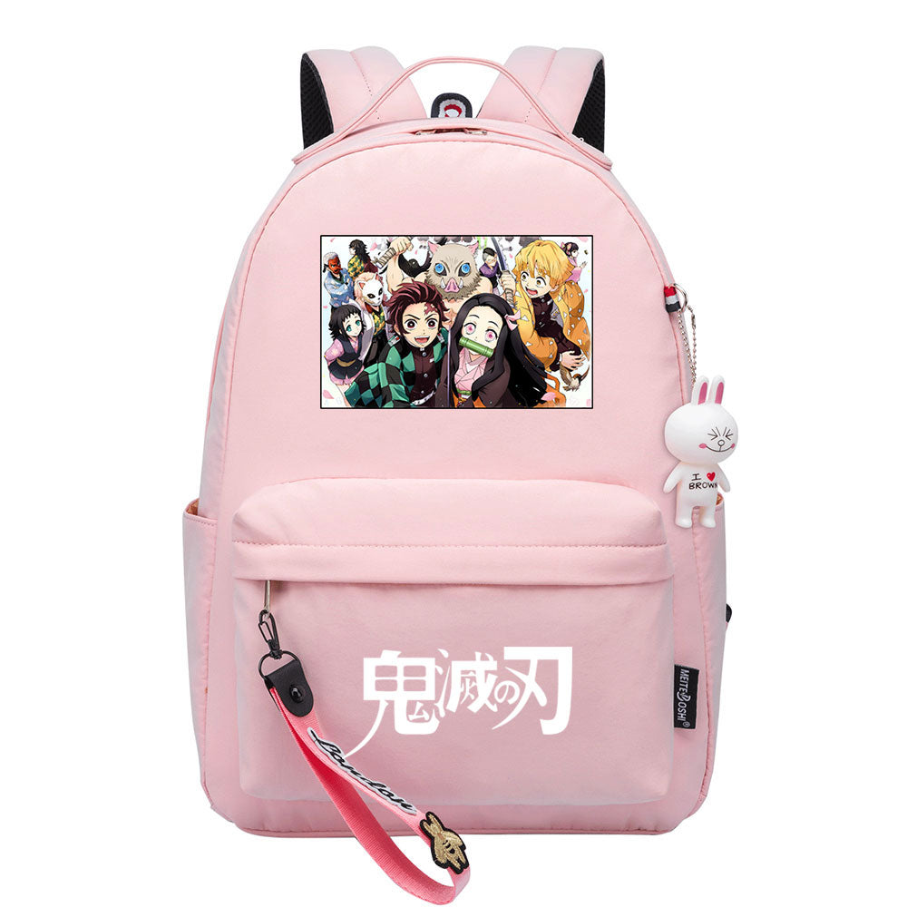Demon Slayer Kimetsu No Yaiba Cosplay Backpack School Bag Water Proof