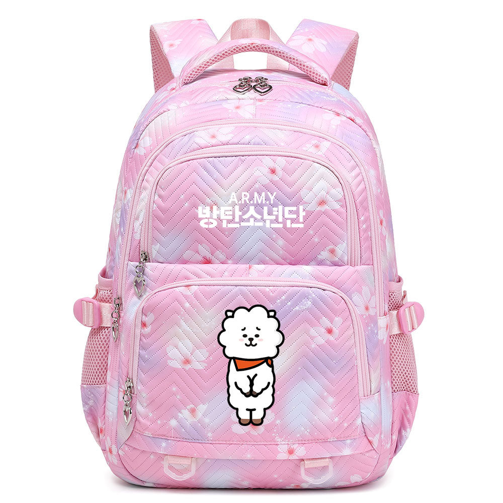 KPOP BTS RJ Waterproof Backpacks Kids School Bags Teenagers Backpack