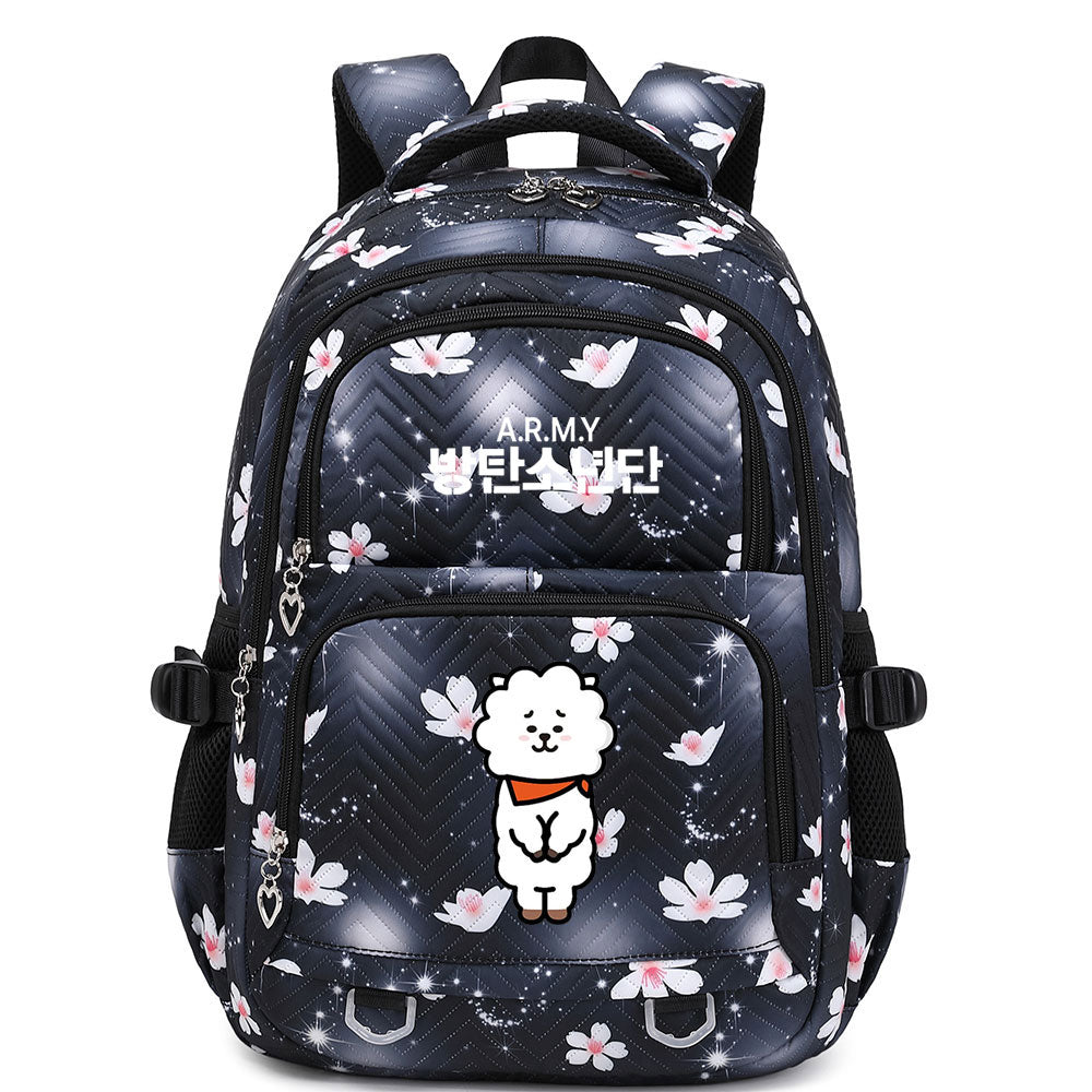 KPOP BTS RJ Waterproof Backpacks Kids School Bags Teenagers Backpack