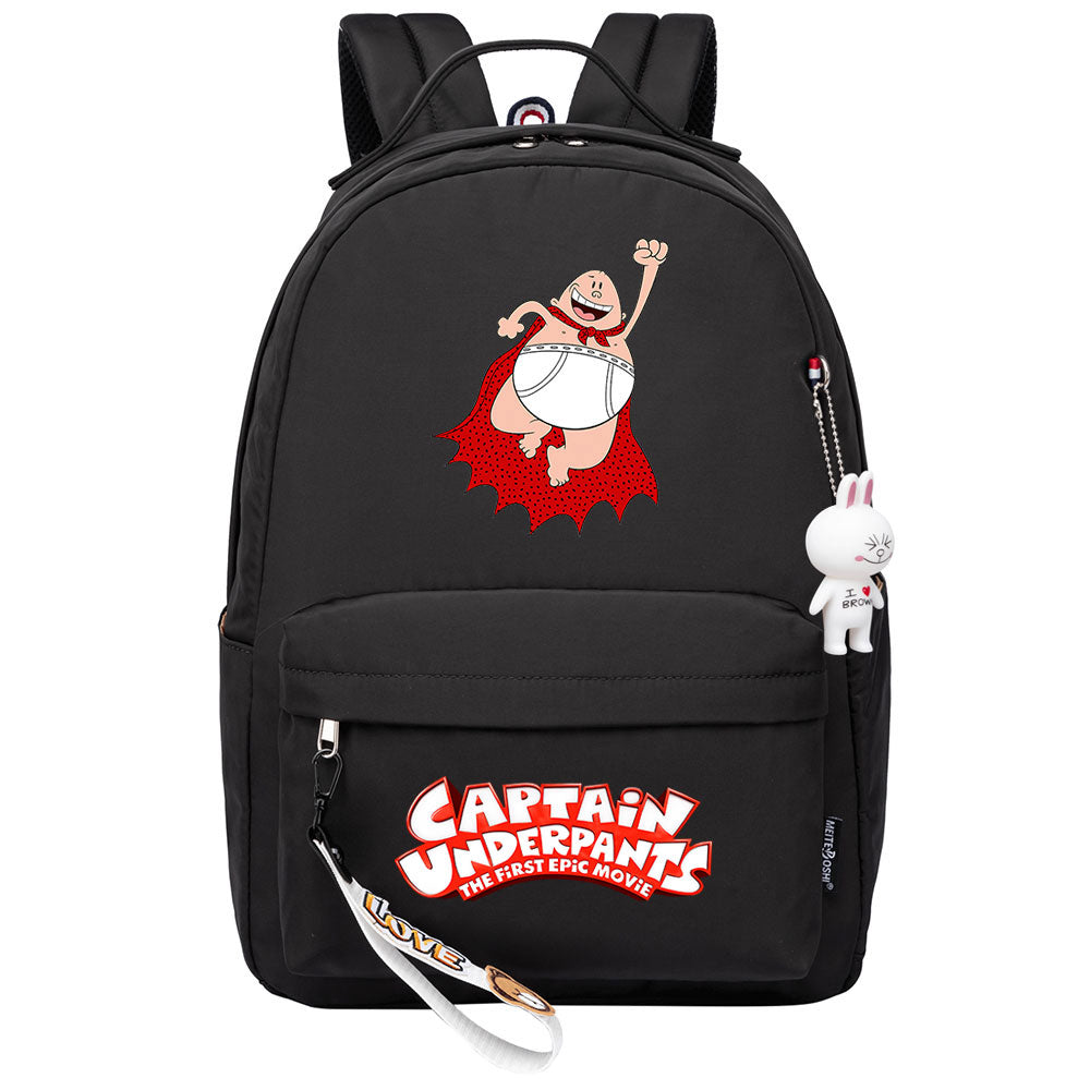 Captain Underpants Backpack Shoolbag Notebook Bag Gifts for Kids Students