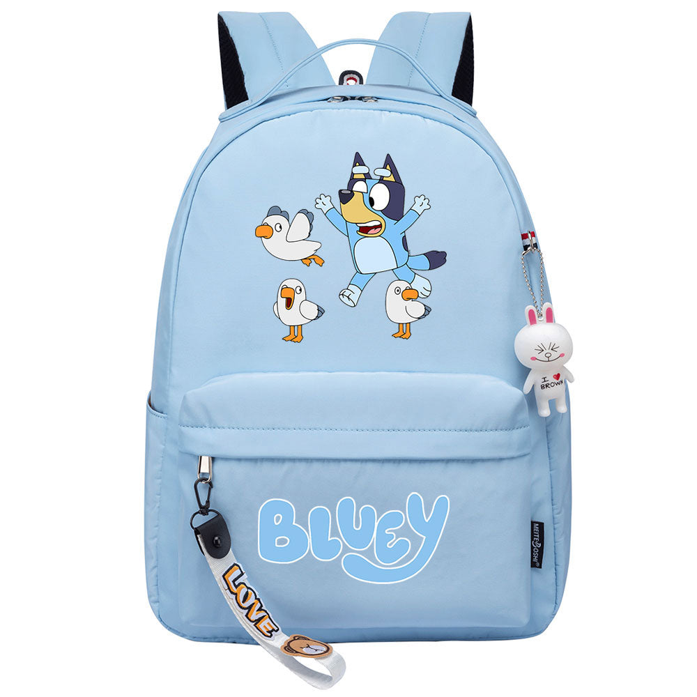 Blue Heeler Bingo Backpack Shoolbag Notebook Bag Gifts for Kids Students