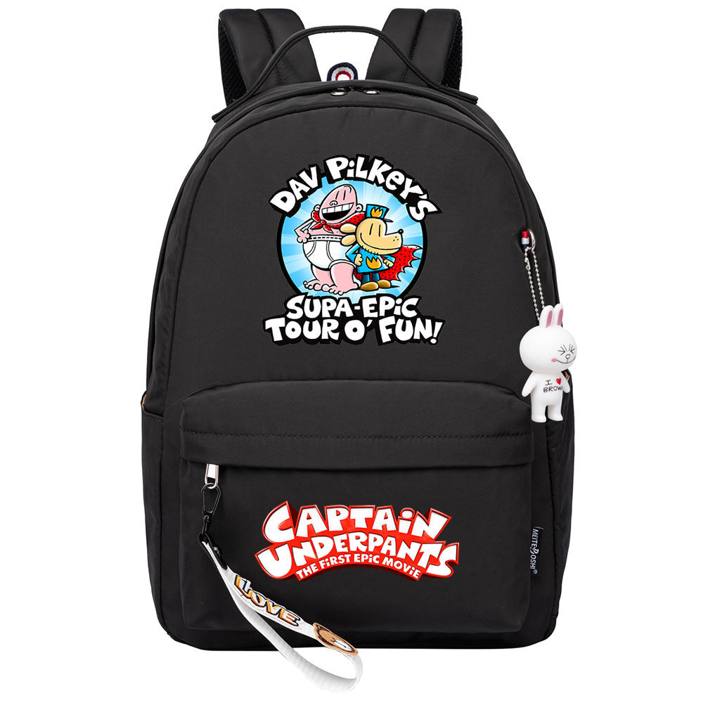 Captain Underpants Backpack Shoolbag Notebook Bag Gifts for Kids Students