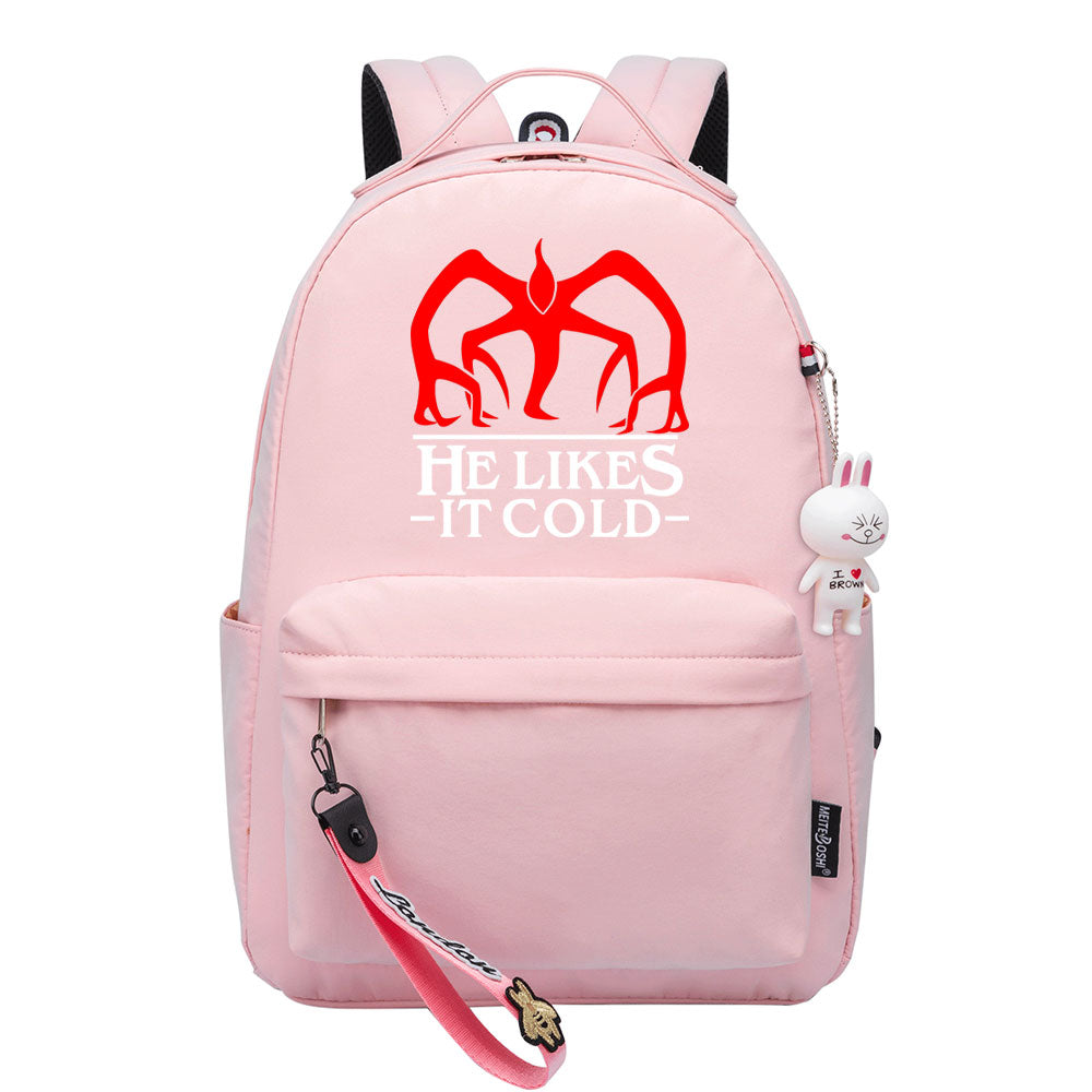 Strangers Things The Demogorgon Cosplay Backpack School Bag Water Proof