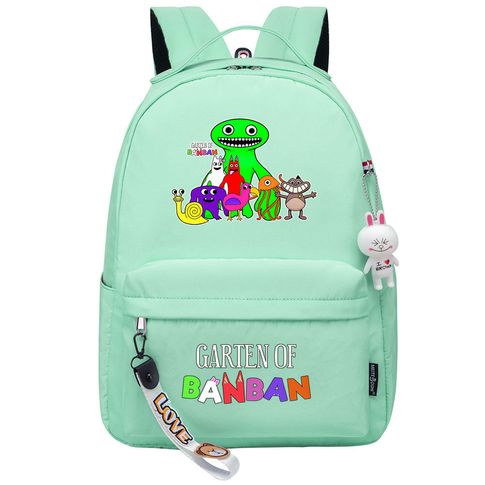 Garten of Banban USB Charging Backpack Shoolbag Notebook Bag Gifts for Kids Students