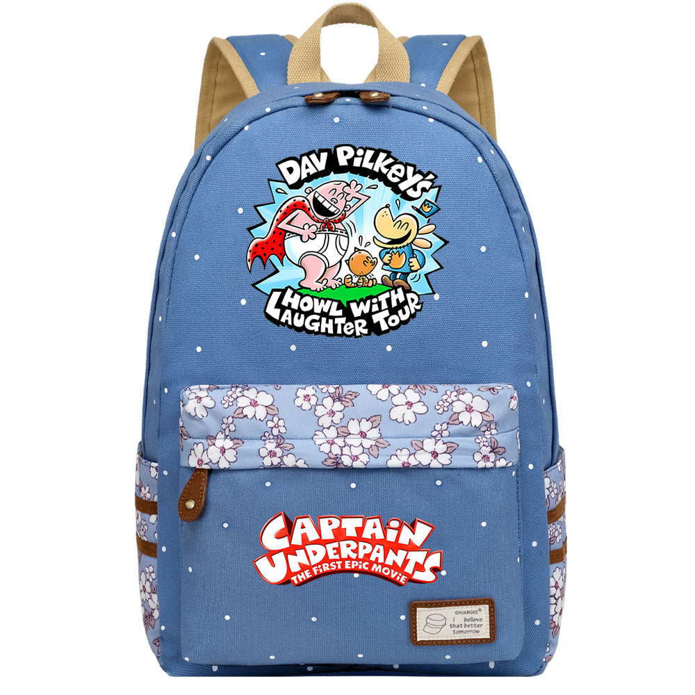 Captain Underpants Fashion Canvas Travel Backpack School Bag