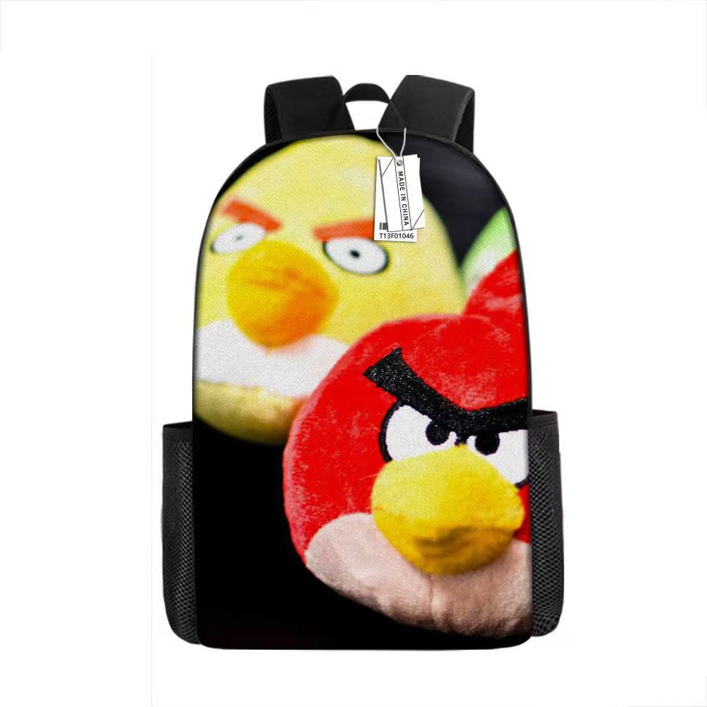 Angry Birds Backpack School Sports Bag