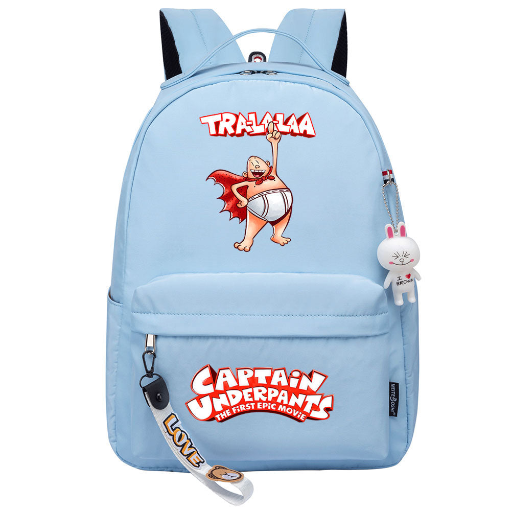 Captain Underpants Backpack Shoolbag Notebook Bag Gifts for Kids Students