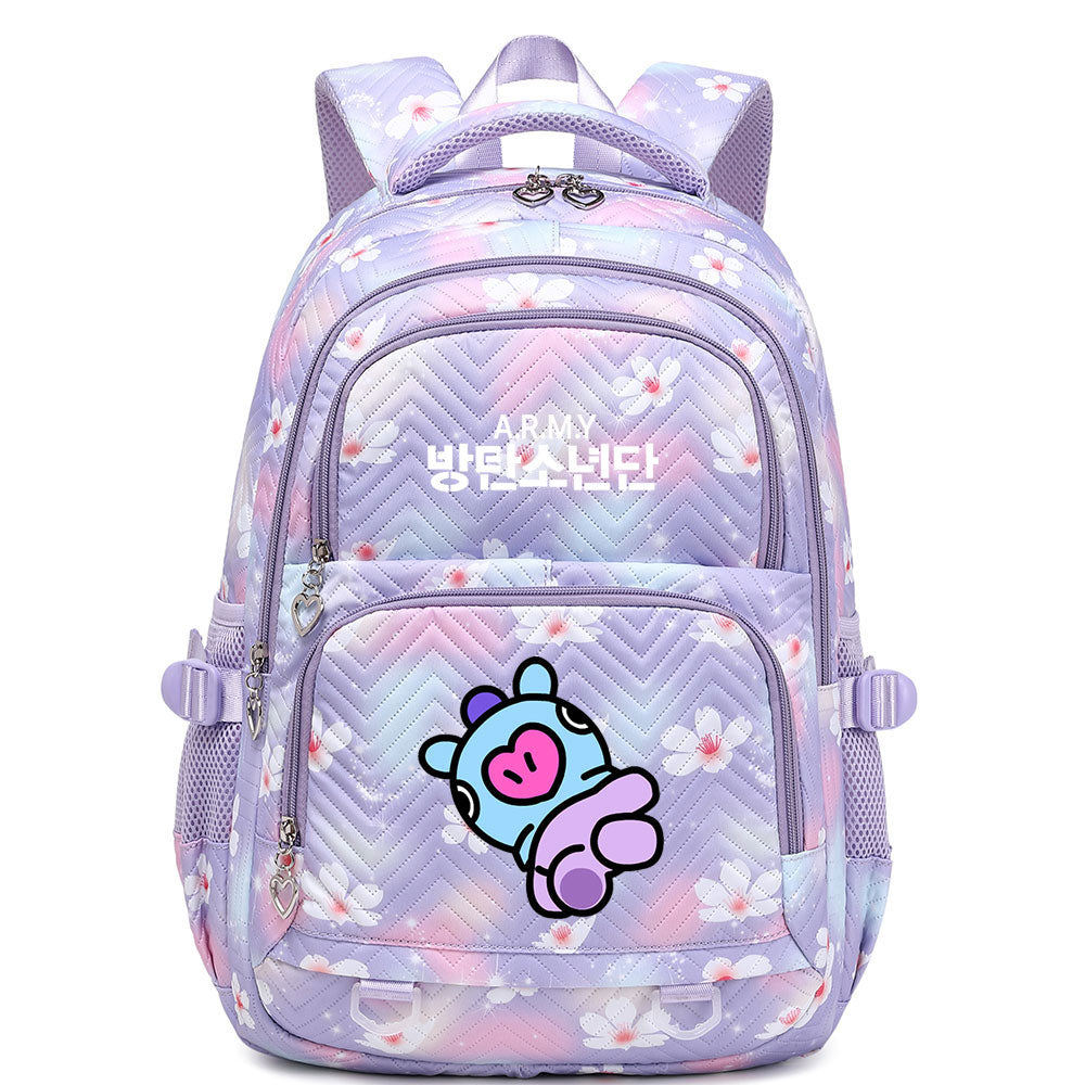 KPOP BTS Mang Waterproof Backpacks Kids School Bags Teenagers Backpack