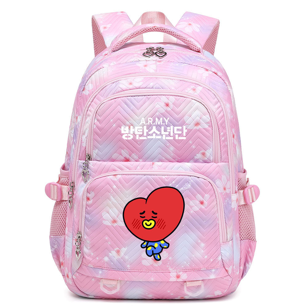 KPOP BTS TATA Waterproof Backpacks Kids School Bags Teenagers Backpack