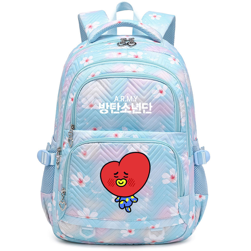 KPOP BTS TATA Waterproof Backpacks Kids School Bags Teenagers Backpack