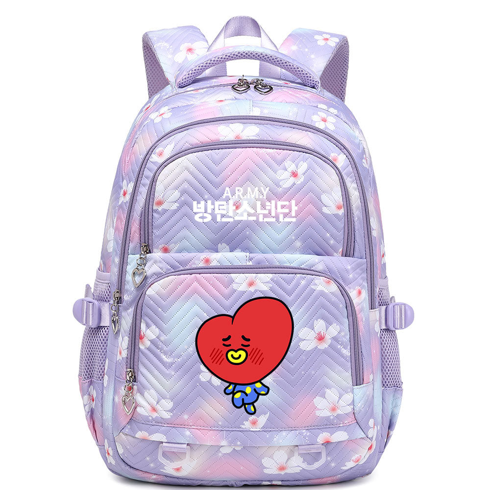 KPOP BTS TATA Waterproof Backpacks Kids School Bags Teenagers Backpack