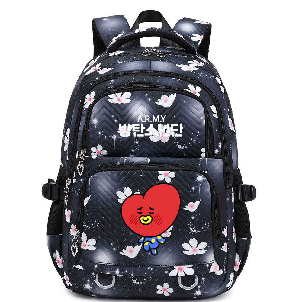 KPOP BTS TATA Waterproof Backpacks Kids School Bags Teenagers Backpack