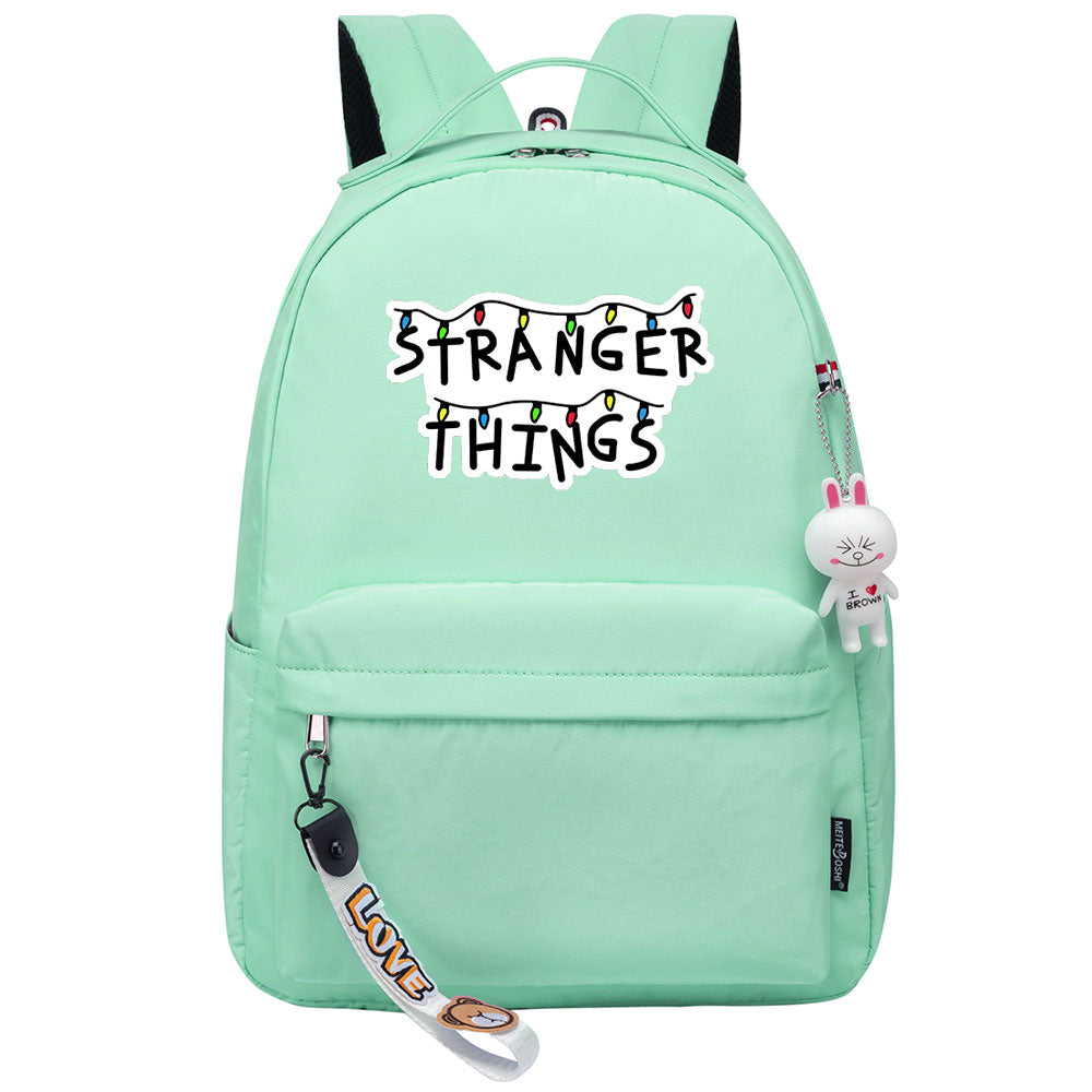 Strangers Things Cosplay Backpack School Bag Water Proof