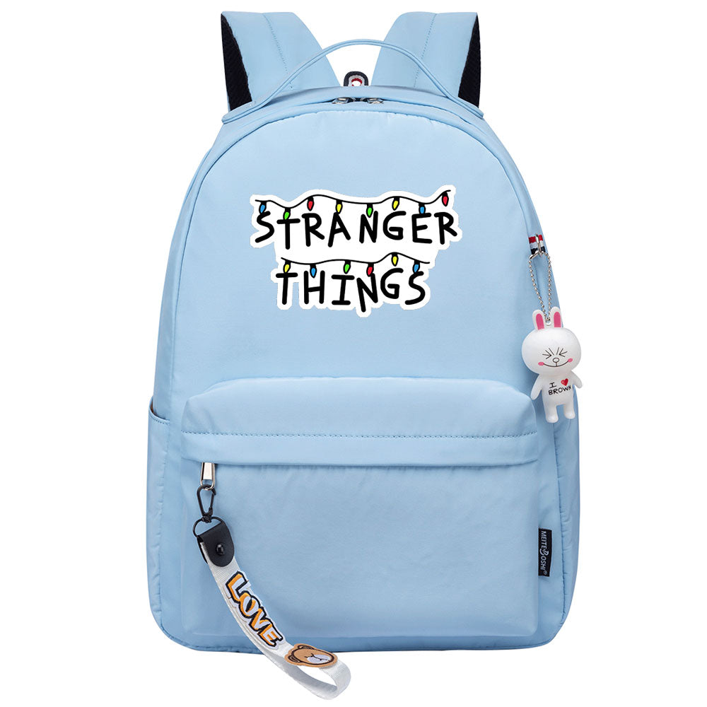 Strangers Things Cosplay Backpack School Bag Water Proof