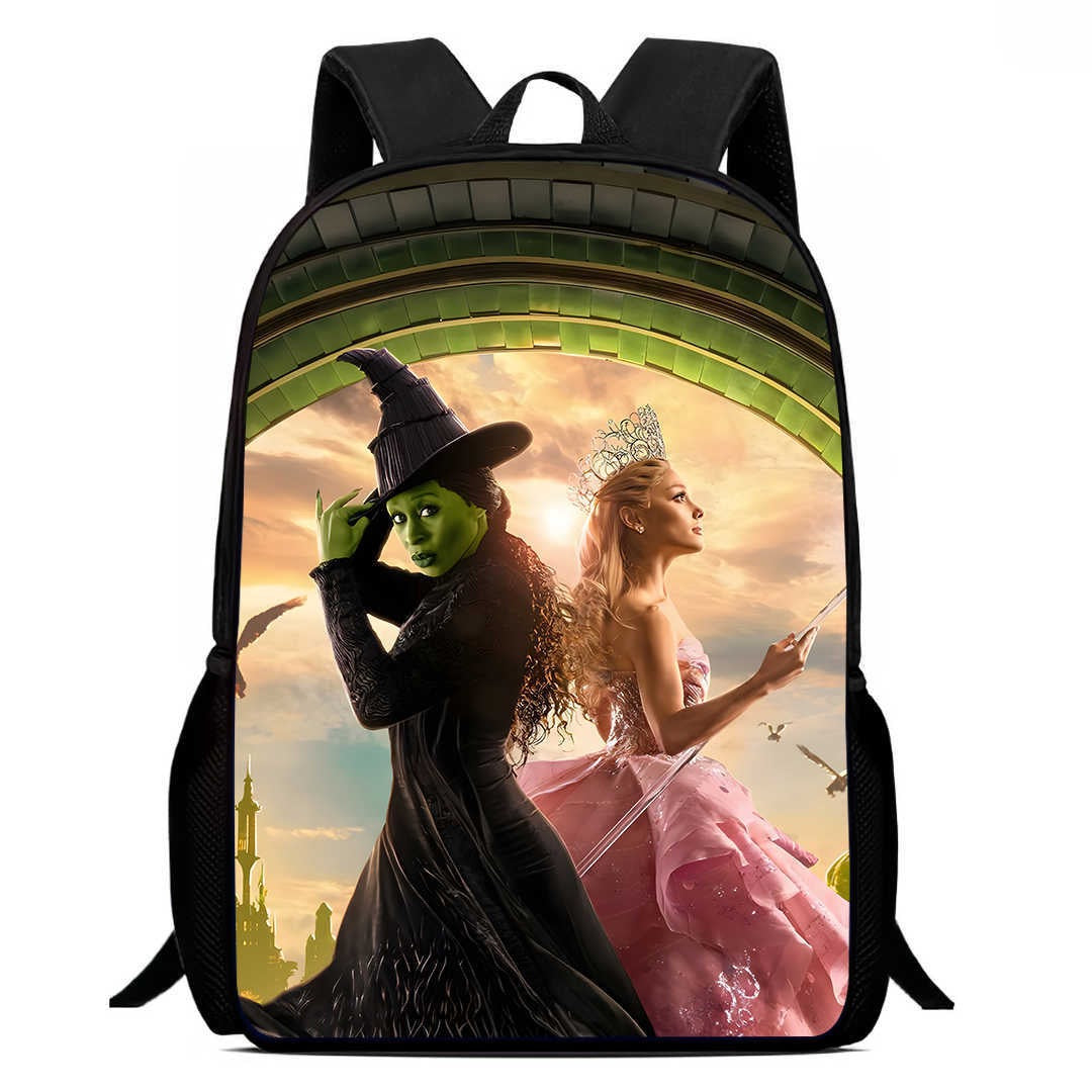 Wicked Part One Backpack School Sports Bag for Kids Boy Girl Kindergarten