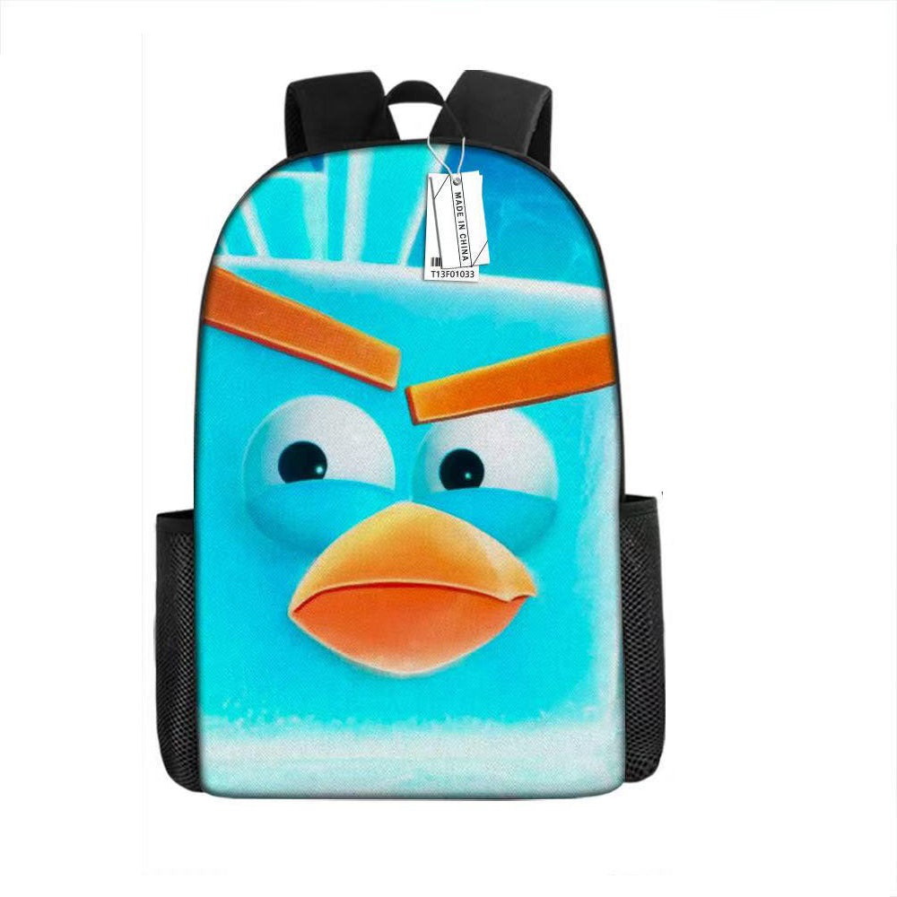 Angry Birds Backpack School Sports Bag